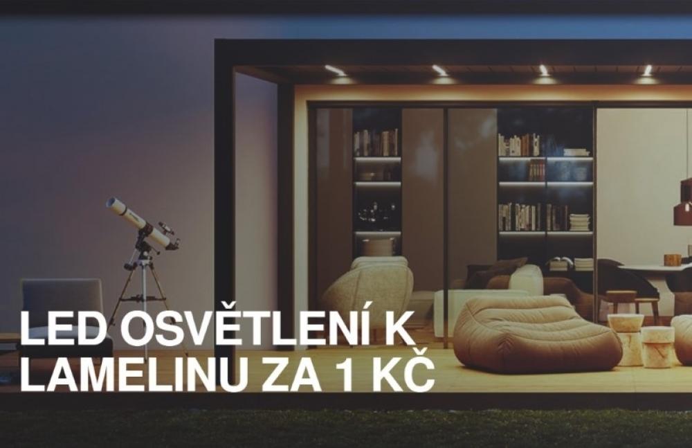 LED OSVĚTLENÍ K LAMELINU ZA 1 KČ