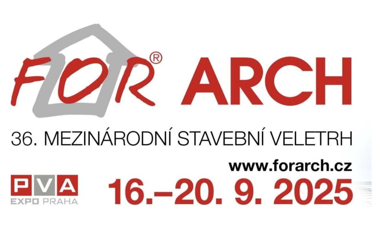 Veletrh FOR ARCH 16.-20.9. 2025